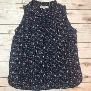 Ann Taylor LOFT Bunny and Fox Blouse